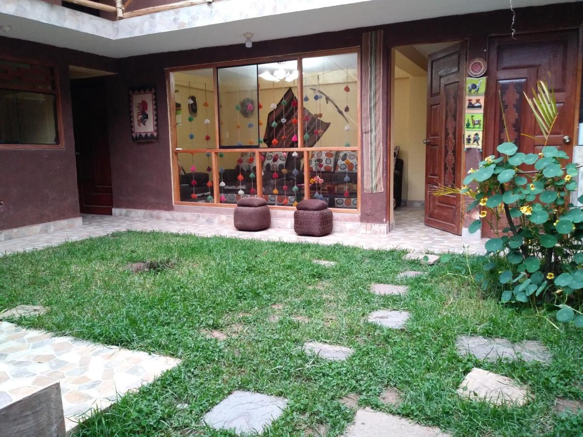 Wayna Wasi Vandrarhem Pisac Exteriör bild
